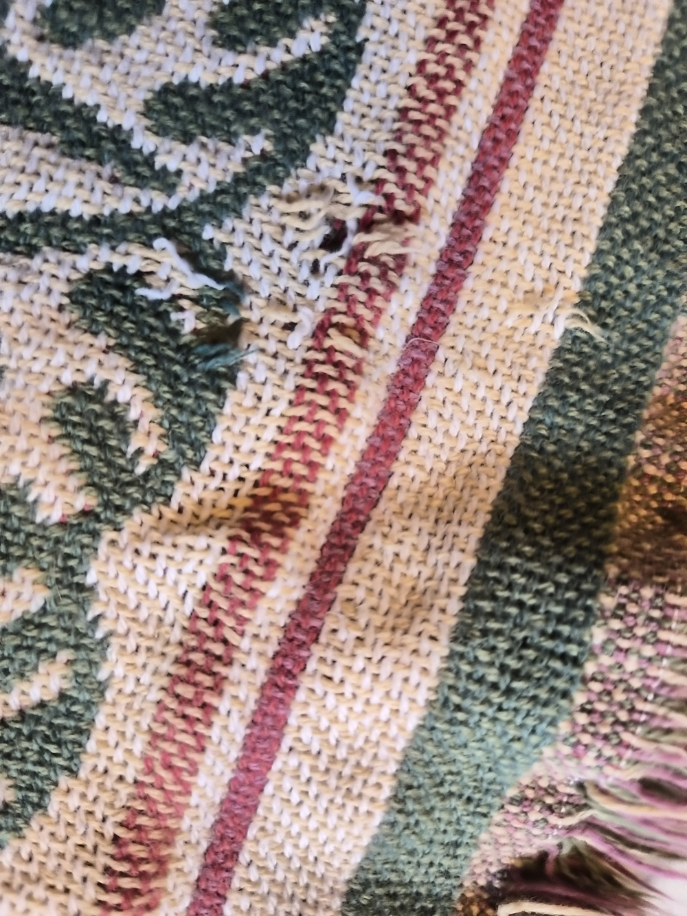 Vintage Goodwin Weavers 100% Cotton - Picture 3 of 5
